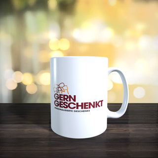 Personalisierbare Tasse mit deinem Logo oder Design
