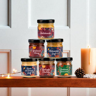 Adventskalender Gourmet Zauber - Ein fein komponierter Mix aus Gewürzen, Senf, Eierlikör und Saucen