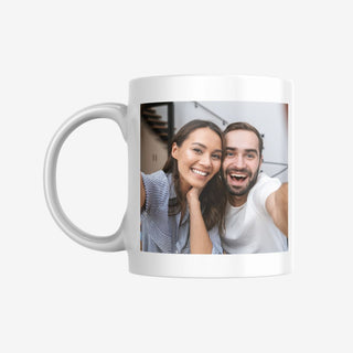 Personalisierbare Tasse mit deinem Foto und Wunschtext