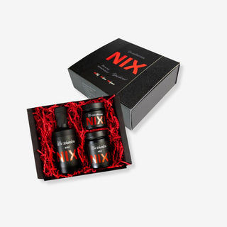 Wir schenken uns NIX Geschenkset – Geschenkbox mit Senf, Grill Sauce & Gewürzsalz