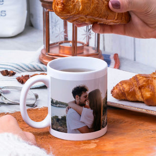 Personalisierbare Tasse mit deinem Foto und Wunschtext
