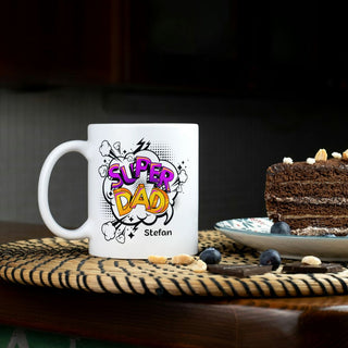 Personalisierbare Tasse für Papa - SUPERDAD