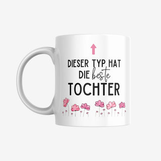 Personalisierbare Tasse mit deinem Foto und Wunschtext für Papa