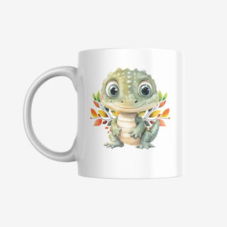 Personalisierbare Tasse für Kinder mit niedlichen Tiermotiven